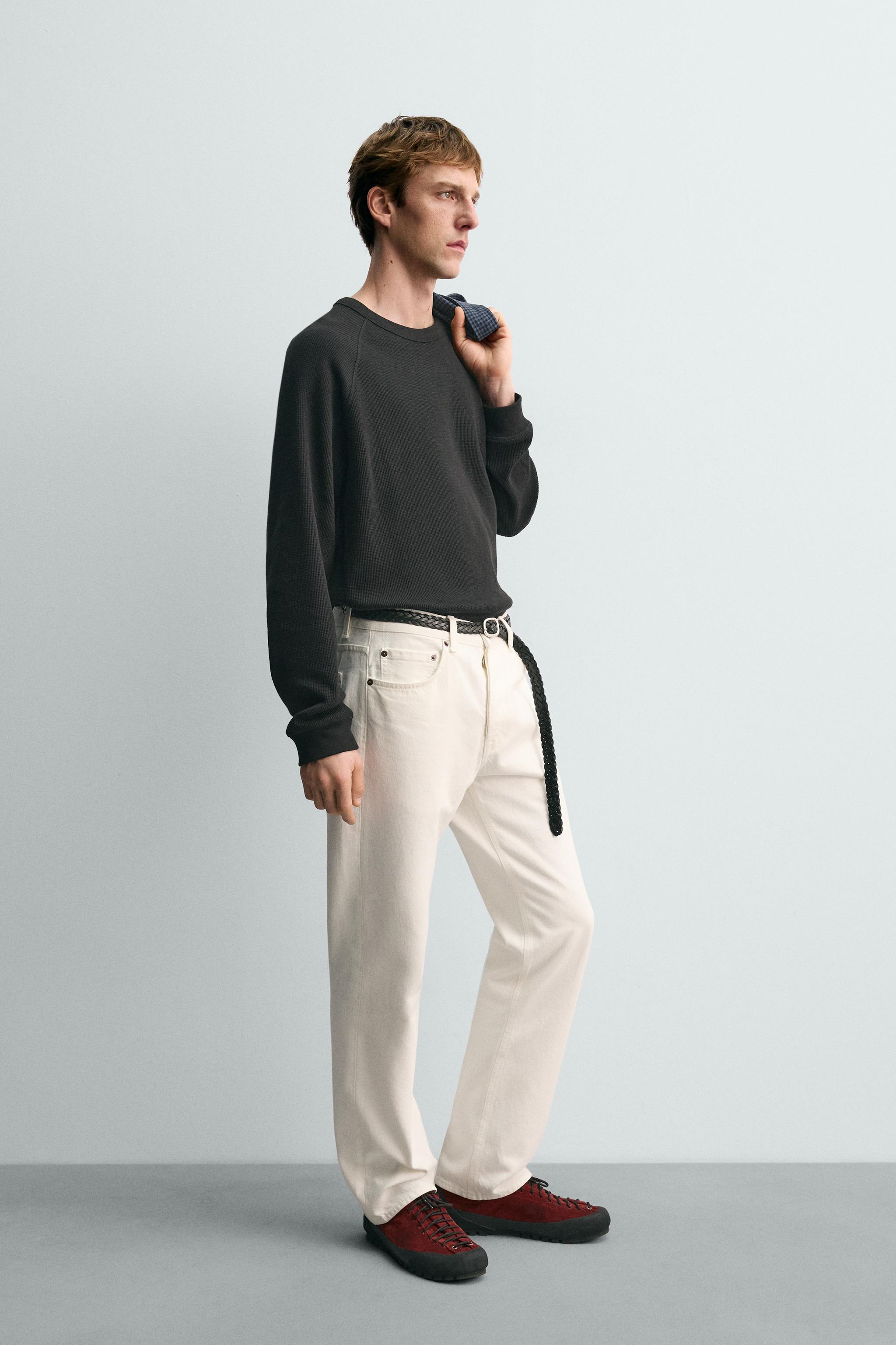 AARON LEVINE X ZARA WAFFLE TEXTURE T-SHIRT